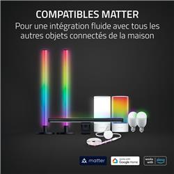 Razer - Barres lumineuses LED RVB Aether Standing Light - Noir