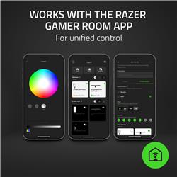 Razer - Barres lumineuses LED RVB Aether Standing Light - Noir