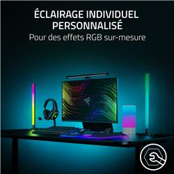 Razer - Barres lumineuses LED RVB Aether Standing Light - Noir