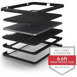 ZAGG Rugged Book (format livre pliable) Étui clavier/housse robuste