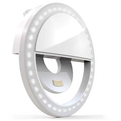 Anneau lumineux LED à pince pour selfie Bower(Open Box)