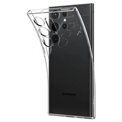 Spigen Crystal Flex pour Samsung Galaxy S23 Ultra - Clair comme du cristal