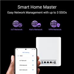 Routeur Wi-Fi 7 Mesh tribande ASUS ZenWiFi BT10 BE18000 (pack de 2)