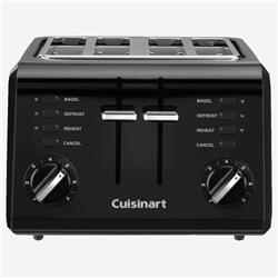 Cuisinart 4-Slice Compact Toaster - Black