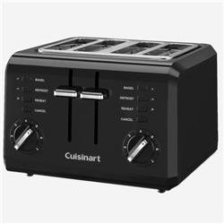 Cuisinart 4-Slice Compact Toaster - Black