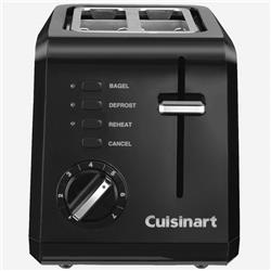 Cuisinart 2-Slice Compact Toaster - Black