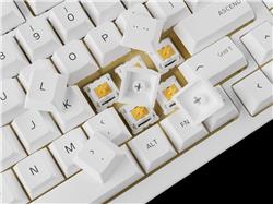 Glorious GPBT Dye Sublimated Keycaps (Arctic White)