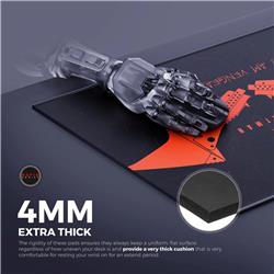 CYBEART Tapis de bureau de jeu The Batman (XXL - 900x400x4mm)(Open Box)