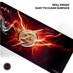 CYBEART Tapis de bureau de jeu The Flash Rises (XXL - 900x400x4mm)