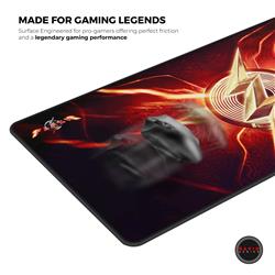 CYBEART Tapis de bureau de jeu The Flash Rises (XXL - 900x400x4mm)