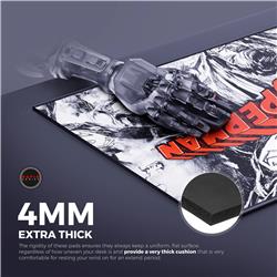 CYBEART Superman Jim Lee Edition Tapis de bureau de jeu (XXL - 900x400