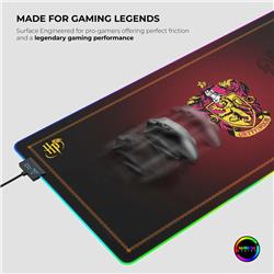 Tapis de bureau de jeu CYBEART Gryffondor Classic RGB (XXL - 900x400x4