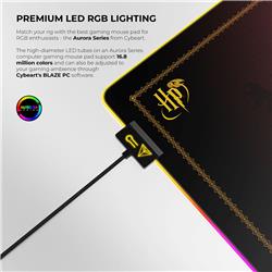 Tapis de bureau de jeu CYBEART Gryffondor Classic RGB (XXL - 900x400x4