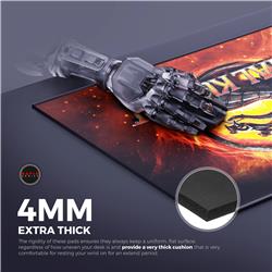 Tapis de bureau de jeu CYBEART Mortal Kombat (XXL - 900x400x4mm)