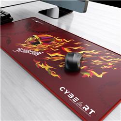 CYBEART Scorpion-MortalKombat Tapis de bureau de jeu(XXL-900x400x4mm)