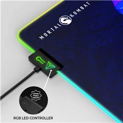 CYBEART SubZero- MortalKombat RGB Gaming Mouse Pad (Large-450x350x4mm)