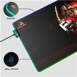 CYBEART Mortal Kombat - Finish Him RGB Gaming Desk Mat