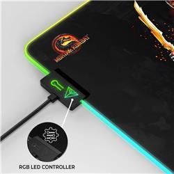 CYBEART Mortal Kombat - Finish Him RGB Gaming Mouse Pad