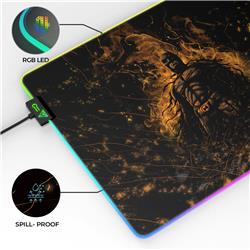 CYBEART Batman - The Dark Knight RGB Gaming Mouse Pad