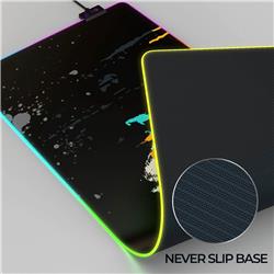 CYBEART  Batman - Fear is Why You Fail RGB Gaming Desk Mat