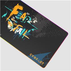 CYBEART  Batman - Fear is Why You Fail RGB Gaming Desk Mat