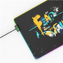 CYBEART  Batman - Fear is Why You Fail RGB Gaming Mouse Pad