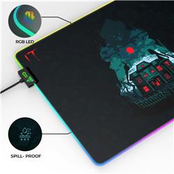 CYBEART IT - Nightmare RGB Gaming Mouse Pad (Large - 450x350x4mm)