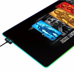 CYBEART Justice League 1.0 RGB Gaming Desk Mat (XXL - 900x400x4mm)