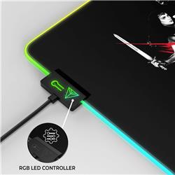 CYBEART Justice League 2.0 RGB Gaming Mouse Pad