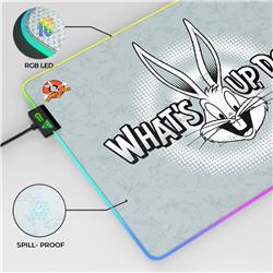 CYBEART Bugs Bunny RGB Gaming Mouse Pad (Large - 450x350x4mm)