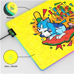 CYBEART Tom and Jerry - Best Foes RGB Gaming Mouse Pad