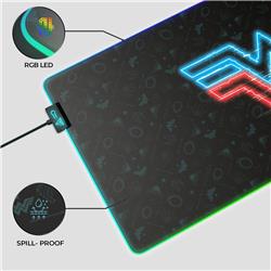 CYBEART Wonder Woman - Electrified RGB Gaming Desk Mat