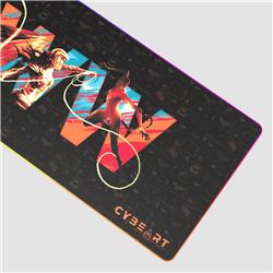 CYBEART Wonder Woman Vs. Cheetah RGB Gaming Desk Mat