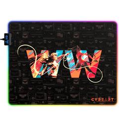 CYBEART Wonder Woman Vs. Cheetah RGB Gaming Mouse Pad