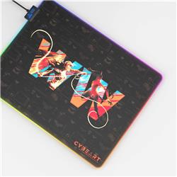 CYBEART Wonder Woman Vs. Cheetah RGB Gaming Mouse Pad