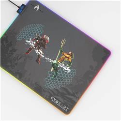 CYBEART Aquaman RGB Gaming Mouse Pad (Large - 450x350x4mm)