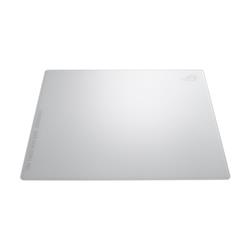 Tapis de souris de jeu en verre ASUS ROG Moonstone Ace L - Blanc