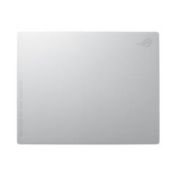Tapis de souris de jeu en verre ASUS ROG Moonstone Ace L - Blanc