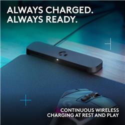 LOGITECH G POWERPLAY 2 Wireless Charging Mouse Pad-Black