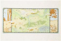 DROP Bees.Keys Hundred Acres XL Tapis de souris - Carte
