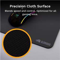 Glorious GMP 2 Edgeless XL Mouse Pads - Black(Open Box)