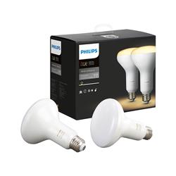 Philips Hue BR30 Ambiance blanche (paquet de 2) | 8 W pour une luminosité de 680 lumens | Durée de vie de 25 000 heures | Te...