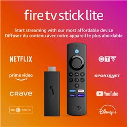 AMAZON Fire TV Stick Lite GEN 2, with Alexa Voice Remote Lite (2022)