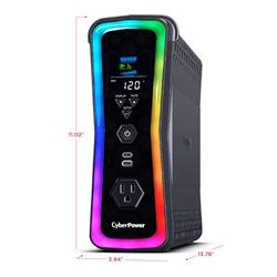 CYBERPOWER 1500VA UPS with RGB Lighting