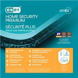 ESET Home Security Premium, 1 Year, 3 Devices, Retail Box