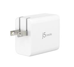 j5create 65W GaN USB-C 3-Port Charger