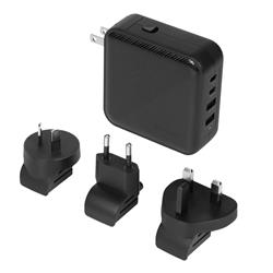 Targus PowerElite™ 100W GaN Wall Charger, 2 x USB-A + 2 x USB-C