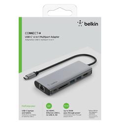 Belkin 6-in-1 USB-C Multiport Adapter(Open Box)