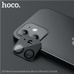 HOCO 3D Metal frame flexible lens film for iPhone 12 5.4" (A18)(Open Box)