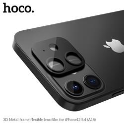 HOCO 3D Metal frame flexible lens film for iPhone 12 5.4" (A18)(Open Box)